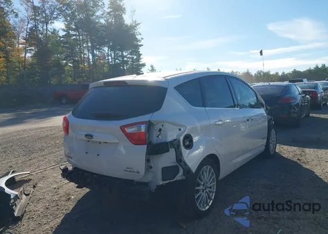 2013 Ford C-Max Hybrid Sel from USA, damaged, VIN 1FADP5BU3DL510542